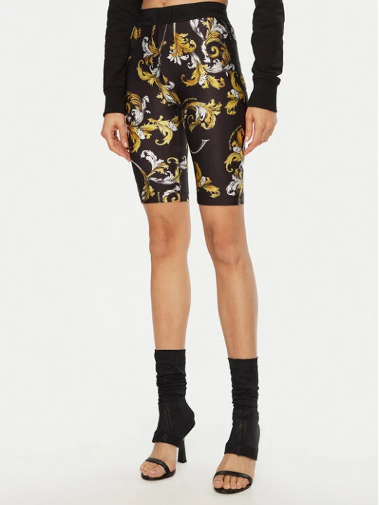 Zdjęcie produktu Versace Jeans Couture Kolarki 78HAC106 Czarny Slim Fit