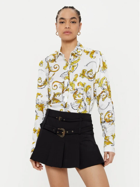 Zdjęcie produktu Versace Jeans Couture Koszula 78HAL222 Biały Relaxed Fit