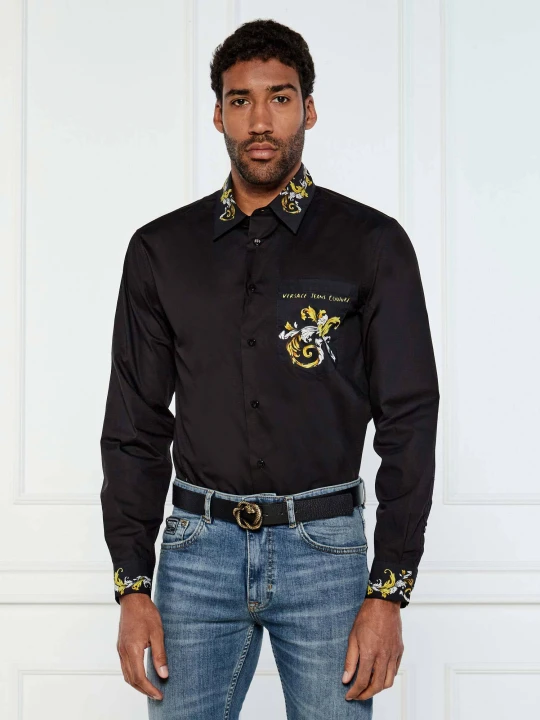 Zdjęcie produktu Versace Jeans Couture Koszula | Regular Fit czarny