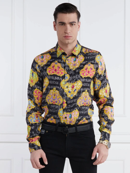 Zdjęcie produktu Versace Jeans Couture Koszula | Regular Fit czarny