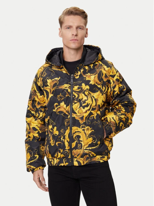 Zdjęcie produktu Versace Jeans Couture Kurtka puchowa 79GAUD16 CQSD3 Czarny Regular Fit