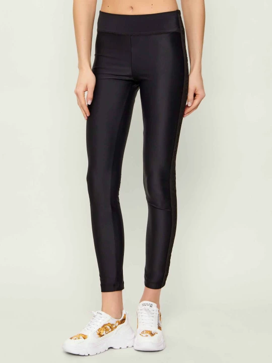 Zdjęcie produktu Versace Jeans Couture Legginsy | Slim Fit czarny
