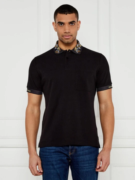 Zdjęcie produktu Versace Jeans Couture Polo | Regular Fit czarny