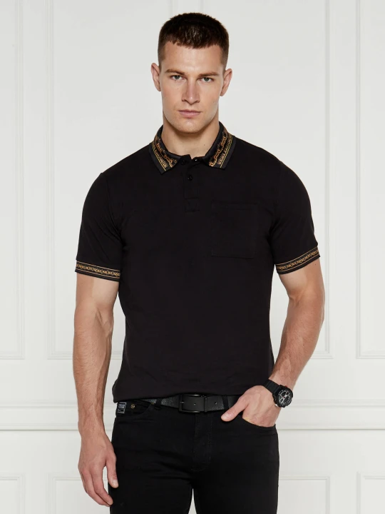 Zdjęcie produktu Versace Jeans Couture Polo | Regular Fit czarny
