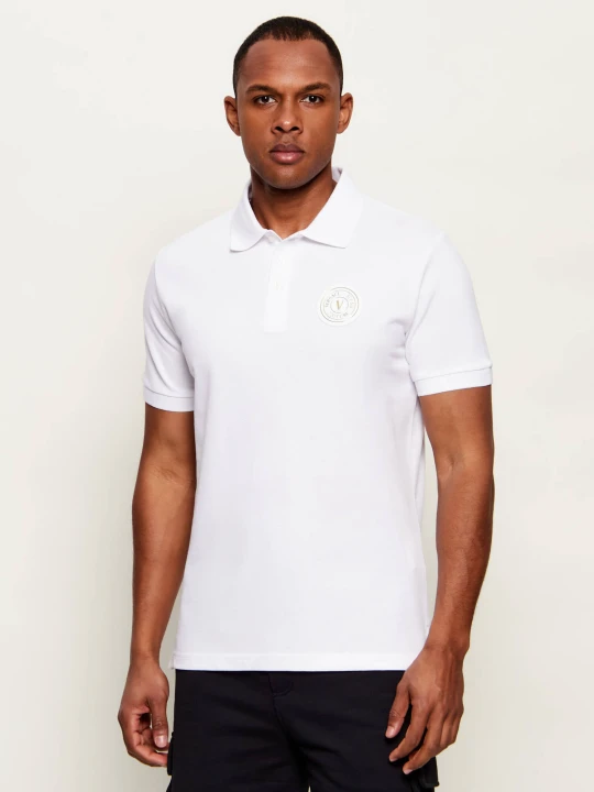 Zdjęcie produktu Versace Jeans Couture Polo | Slim Fit biały