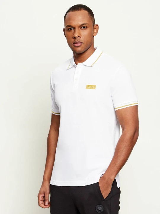 Zdjęcie produktu Versace Jeans Couture Polo | Slim Fit biały