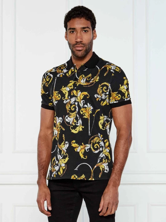 Zdjęcie produktu Versace Jeans Couture Polo | Slim Fit czarny