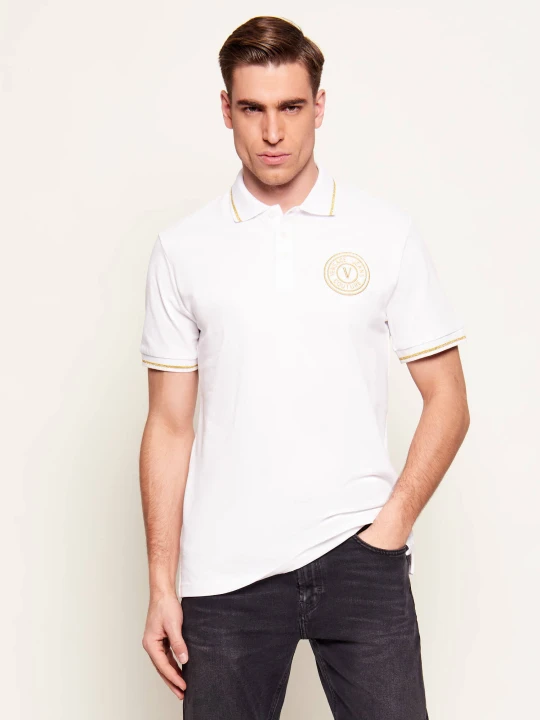 Zdjęcie produktu Versace Jeans Couture Polo | Slim Fit biały