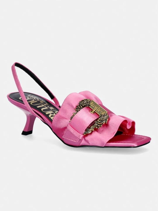 Zdjęcie produktu Versace Jeans Couture sandały na szpilce różowy