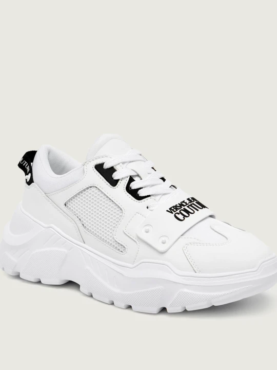 Zdjęcie produktu Versace Jeans Couture Skórzane sneakersy biały