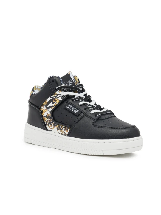 Zdjęcie produktu Versace Jeans Couture Skórzane sneakersy czarny