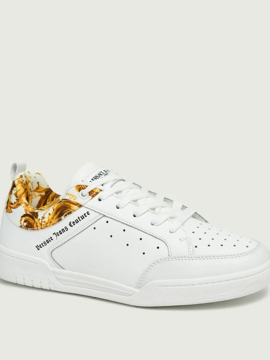 Zdjęcie produktu Versace Jeans Couture Skórzane sneakersy FONDO BROOKLYN DIS. 63 biały