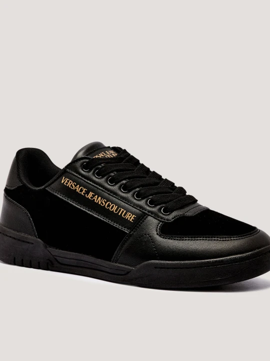 Zdjęcie produktu Versace Jeans Couture Skórzane sneakersy FONDO BROOKLYN DIS. SD4 czarny