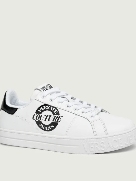 Zdjęcie produktu Versace Jeans Couture Skórzane sneakersy FONDO COURT 88 DIS. SK1 biały