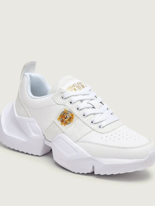 Zdjęcie produktu Versace Jeans Couture Skórzane sneakersy FONDO GRAVITY DIS. SU8 biały