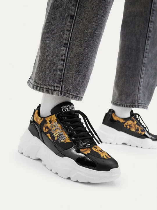 Zdjęcie produktu Versace Jeans Couture Sneakersy 80VA3SC7 ZSD94 G89 Czarny