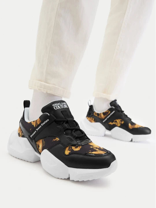 Zdjęcie produktu Versace Jeans Couture Sneakersy 80VA3SU7 ZSE19 G89 Czarny