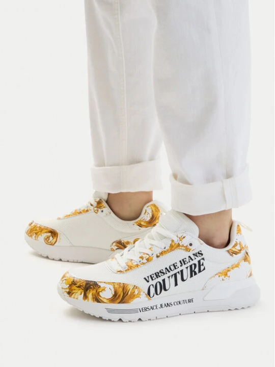 Zdjęcie produktu Versace Jeans Couture Sneakersy 80YA3SA5 ZSE14 Biały
