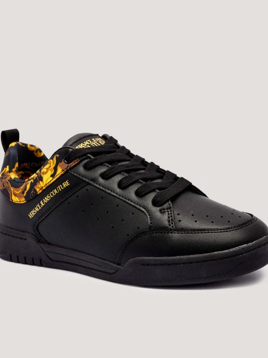 Zdjęcie produktu Versace Jeans Couture Sneakersy FONDO BROOKLYN DIS. 63 | z dodatkiem skóry czarny