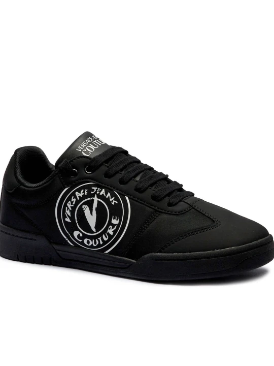 Zdjęcie produktu Versace Jeans Couture Sneakersy Fondo Brooklyn Dis | z dodatkiem skóry czarny