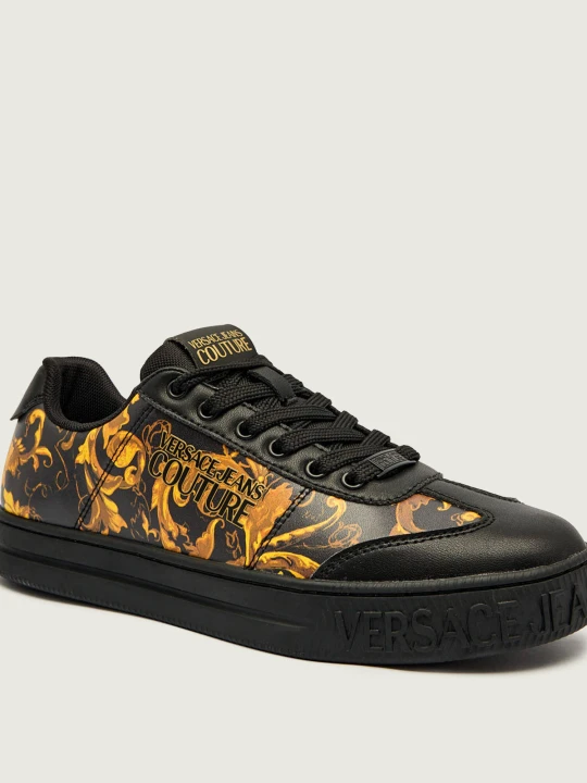 Zdjęcie produktu Versace Jeans Couture Sneakersy FONDO COURT 88 DIS. SK6 | z dodatkiem skóry czarny