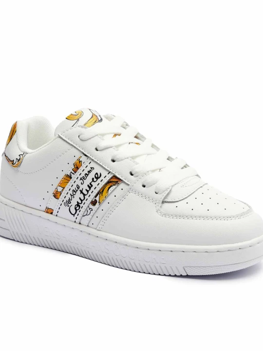 Zdjęcie produktu Versace Jeans Couture Sneakersy FONDO MEYSSA DIS. SJ7 | z dodatkiem skóry biały