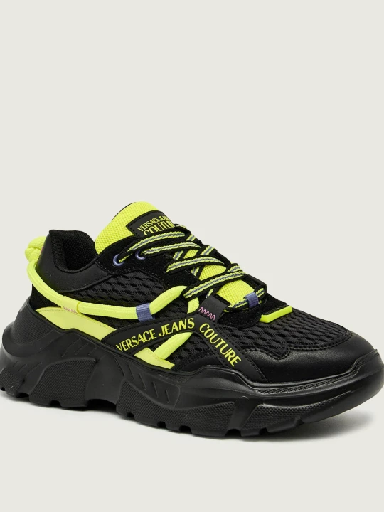 Zdjęcie produktu Versace Jeans Couture Sneakersy FONDO SPEEDTRACK DIS. 1 | z dodatkiem skóry czarny