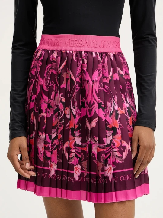 Zdjęcie produktu Versace Jeans Couture spódnica bordowy