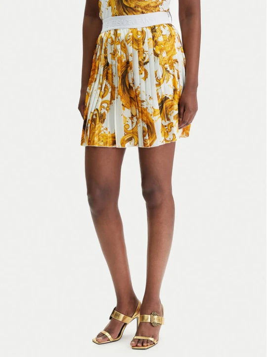 Zdjęcie produktu Versace Jeans Couture Spódnica mini 80HAE820 NS834 Biały Regular Fit