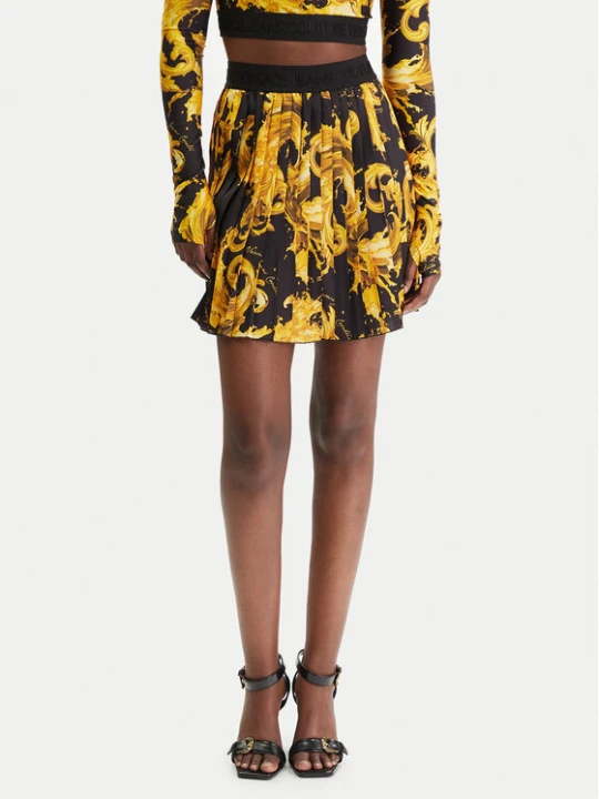 Zdjęcie produktu Versace Jeans Couture Spódnica mini 80HAE820 NS834 Czarny Regular Fit