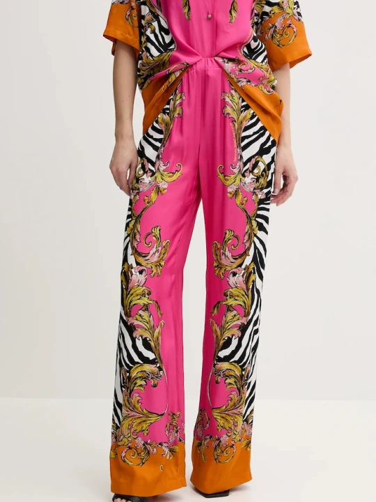 Zdjęcie produktu Versace Jeans Couture spodnie różowy