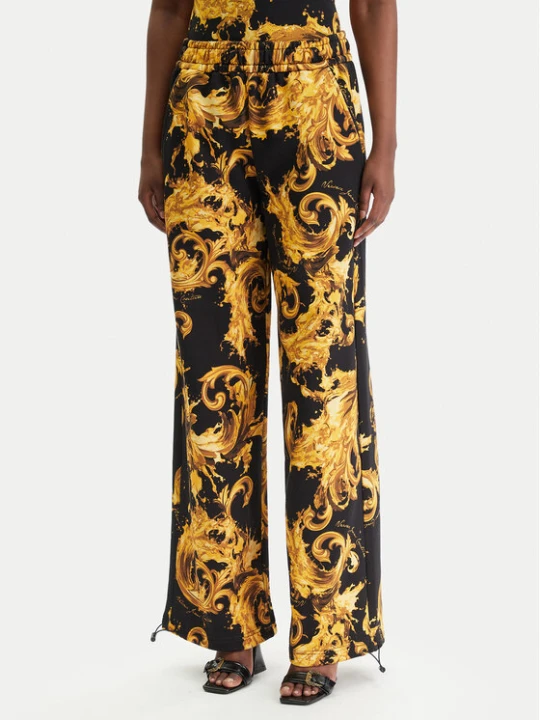 Zdjęcie produktu Versace Jeans Couture Spodnie dresowe 80HAA320 FS196 Czarny Regular Fit