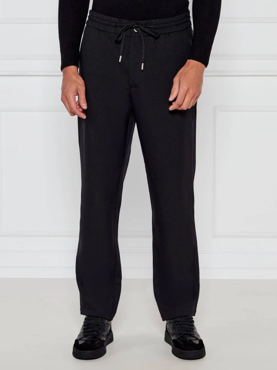 Zdjęcie produktu Versace Jeans Couture Spodnie dresowe | Regular Fit czarny