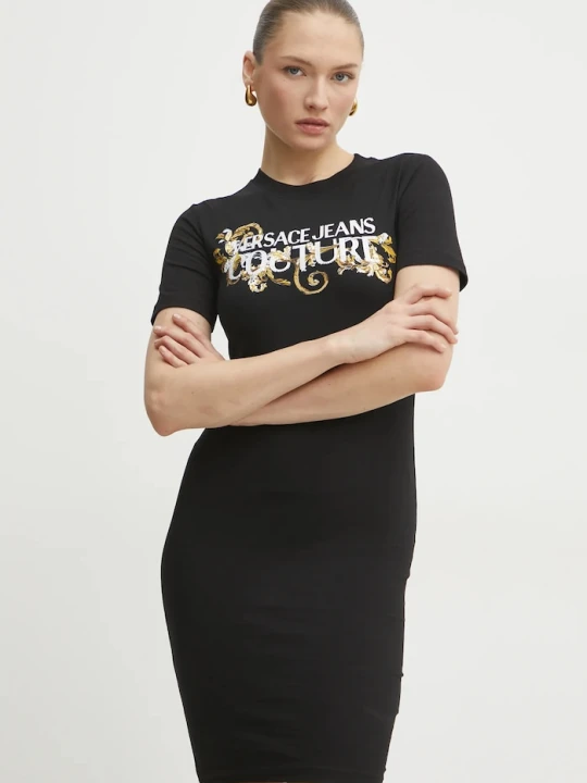 Zdjęcie produktu Versace Jeans Couture sukienka czarny