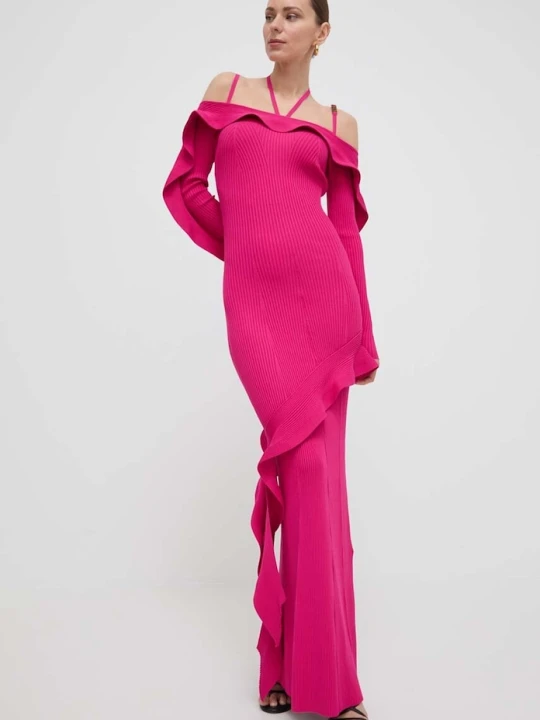 Zdjęcie produktu Versace Jeans Couture sukienka różowy