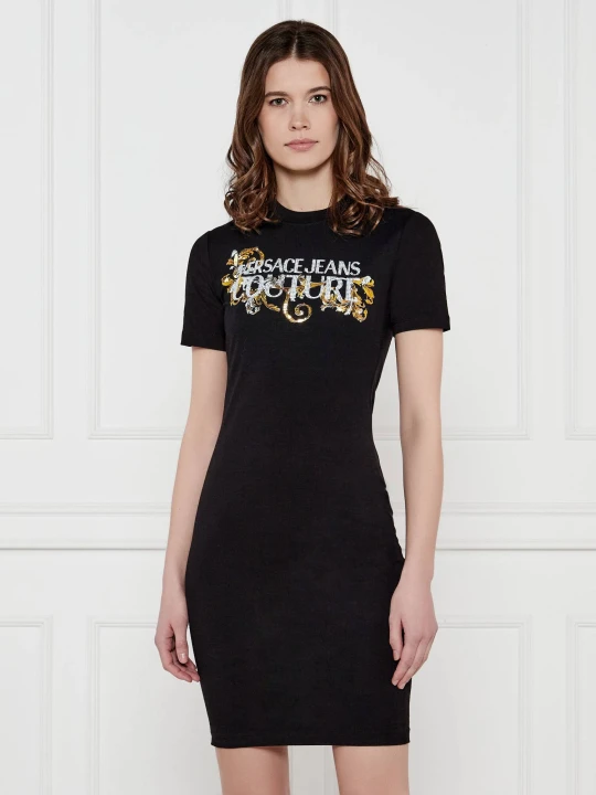 Zdjęcie produktu Versace Jeans Couture Sukienka Barocco czarny