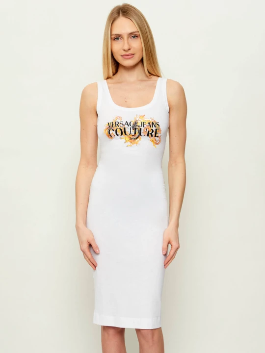 Zdjęcie produktu Versace Jeans Couture Sukienka Wave biały