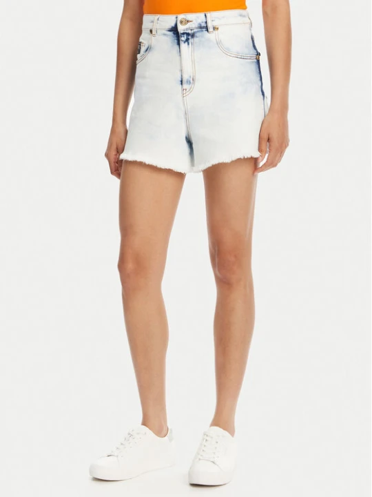 Zdjęcie produktu Versace Jeans Couture Szorty jeansowe 78HAD51R Niebieski Straight Fit