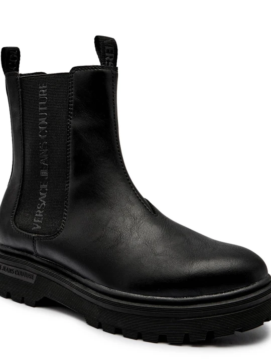 Zdjęcie produktu Versace Jeans Couture Sztyblety SYRIUS DIS. 47 | z dodatkiem skóry czarny