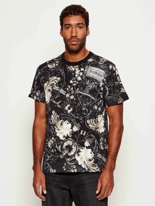 Zdjęcie produktu Versace Jeans Couture T-shirt CABINET C CROWN | Regular Fit czarny