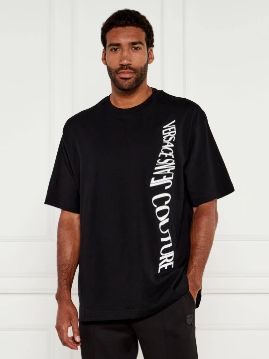 Zdjęcie produktu Versace Jeans Couture T-shirt | Loose fit czarny