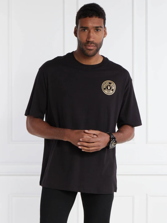 Zdjęcie produktu Versace Jeans Couture T-shirt | Loose fit czarny