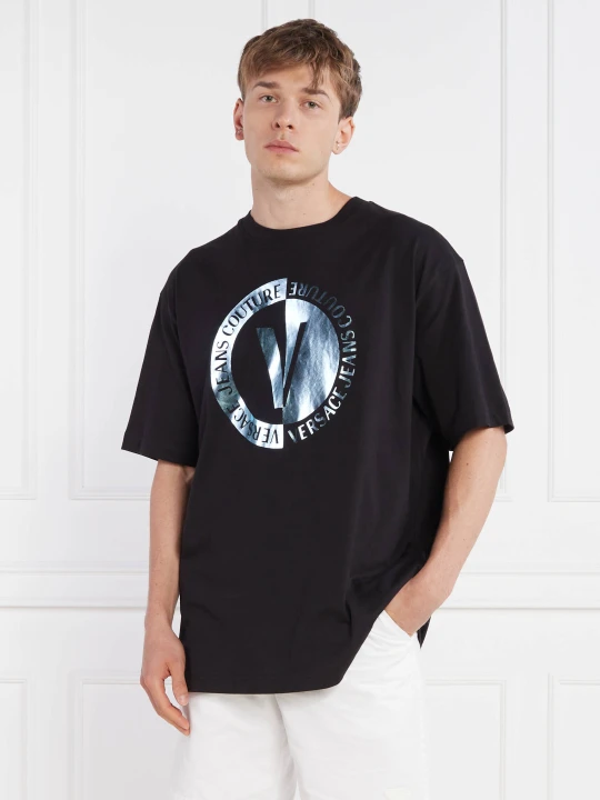 Zdjęcie produktu Versace Jeans Couture T-shirt | Loose fit czarny
