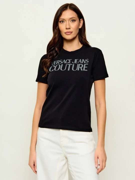 Zdjęcie produktu Versace Jeans Couture T-shirt | Regular Fit czarny