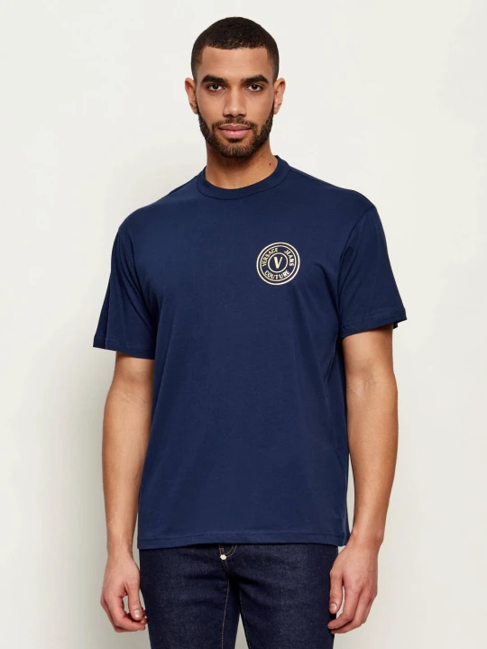 Zdjęcie produktu Versace Jeans Couture T-shirt | Regular Fit granatowy