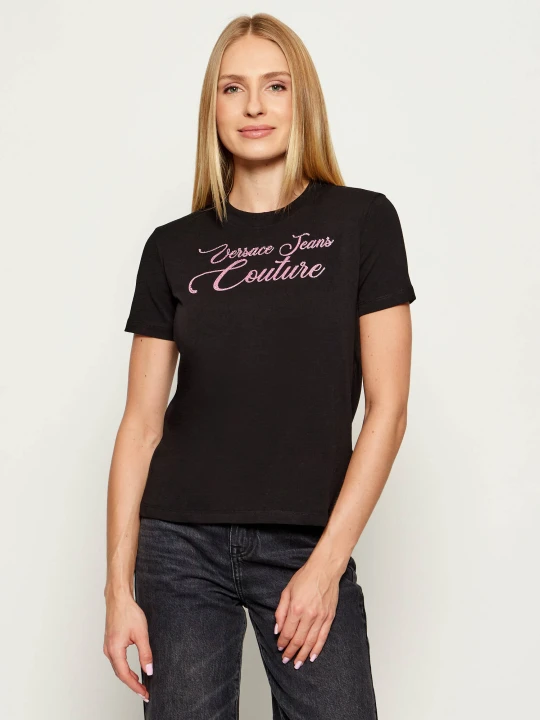 Zdjęcie produktu Versace Jeans Couture T-shirt | Regular Fit czarny