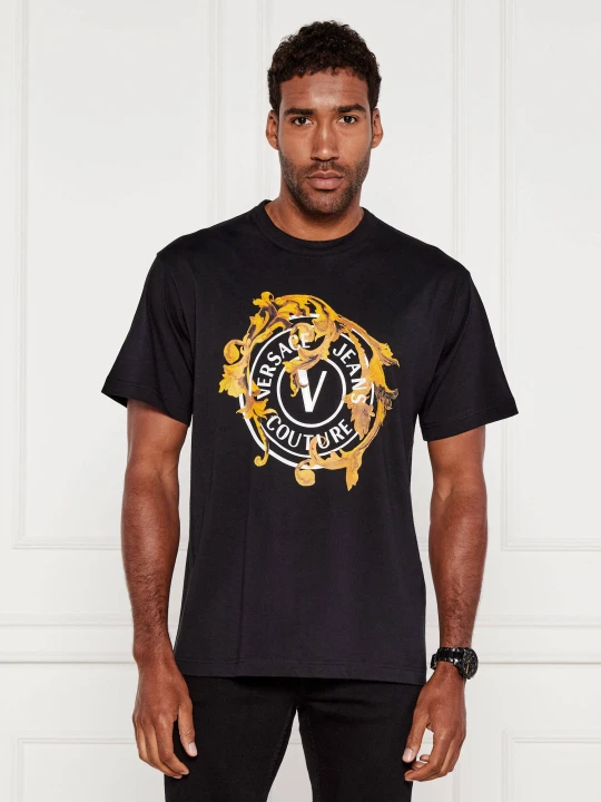 Zdjęcie produktu Versace Jeans Couture T-shirt | Regular Fit czarny
