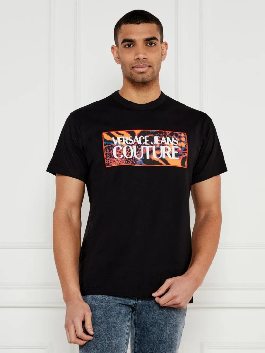 Zdjęcie produktu Versace Jeans Couture T-shirt | Regular Fit czarny