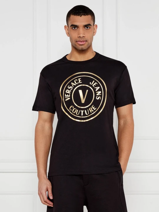 Zdjęcie produktu Versace Jeans Couture T-shirt | Regular Fit czarny