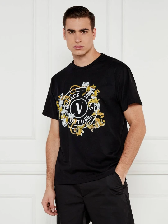 Zdjęcie produktu Versace Jeans Couture T-shirt | Regular Fit czarny